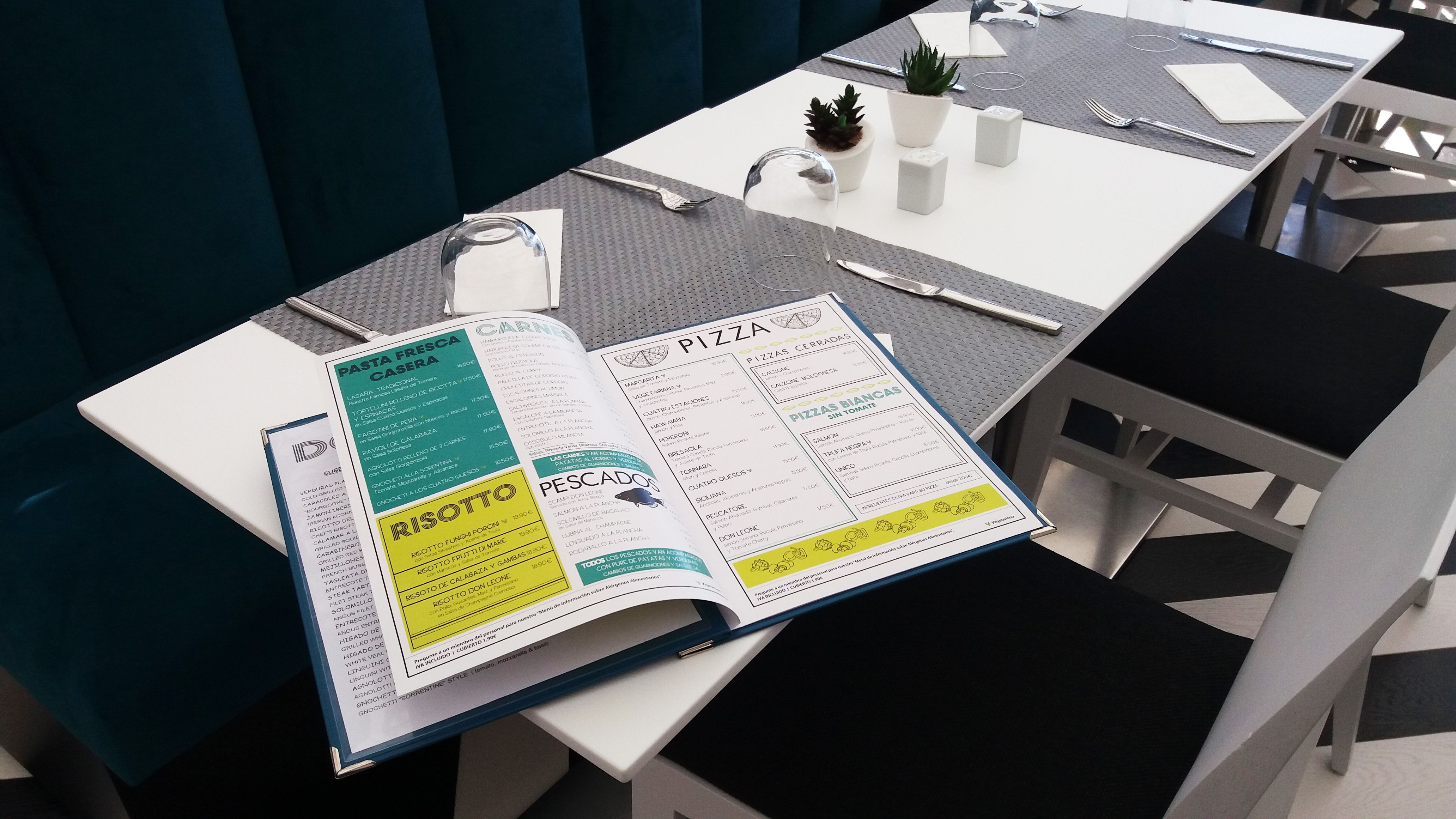 restaurant menu don leone