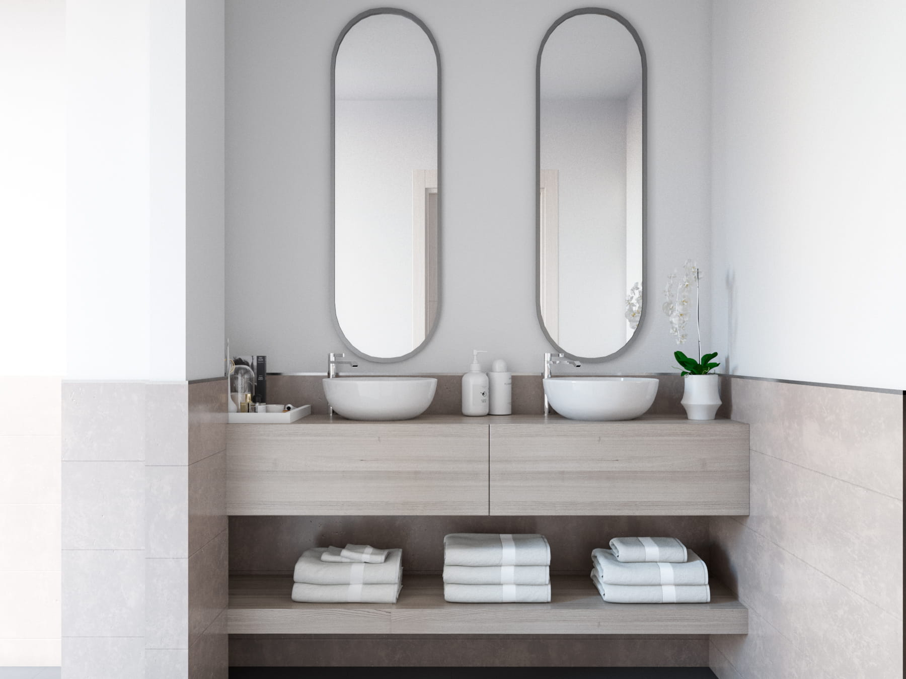 scandinavian bathroom
