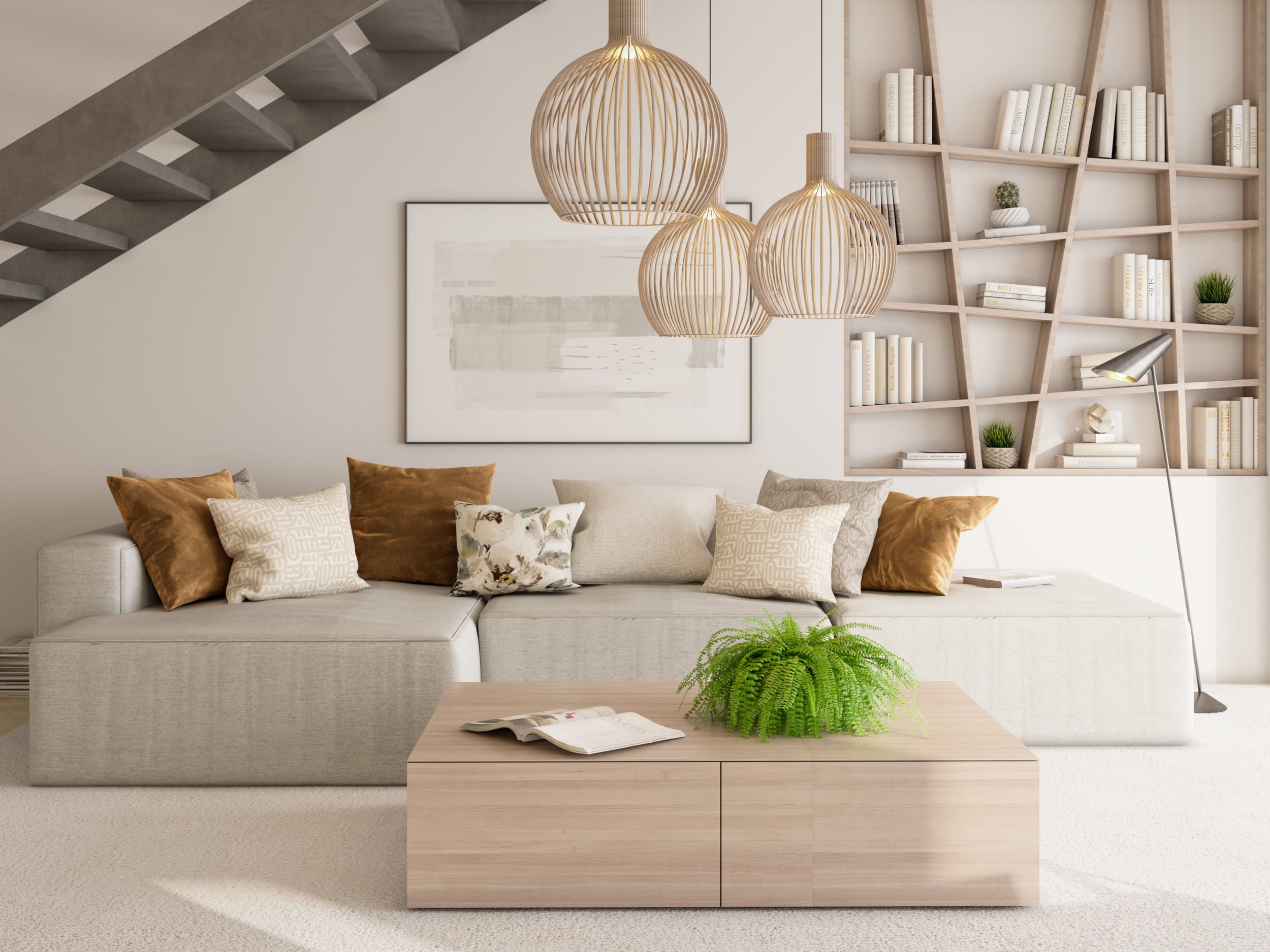 scandinavian living room