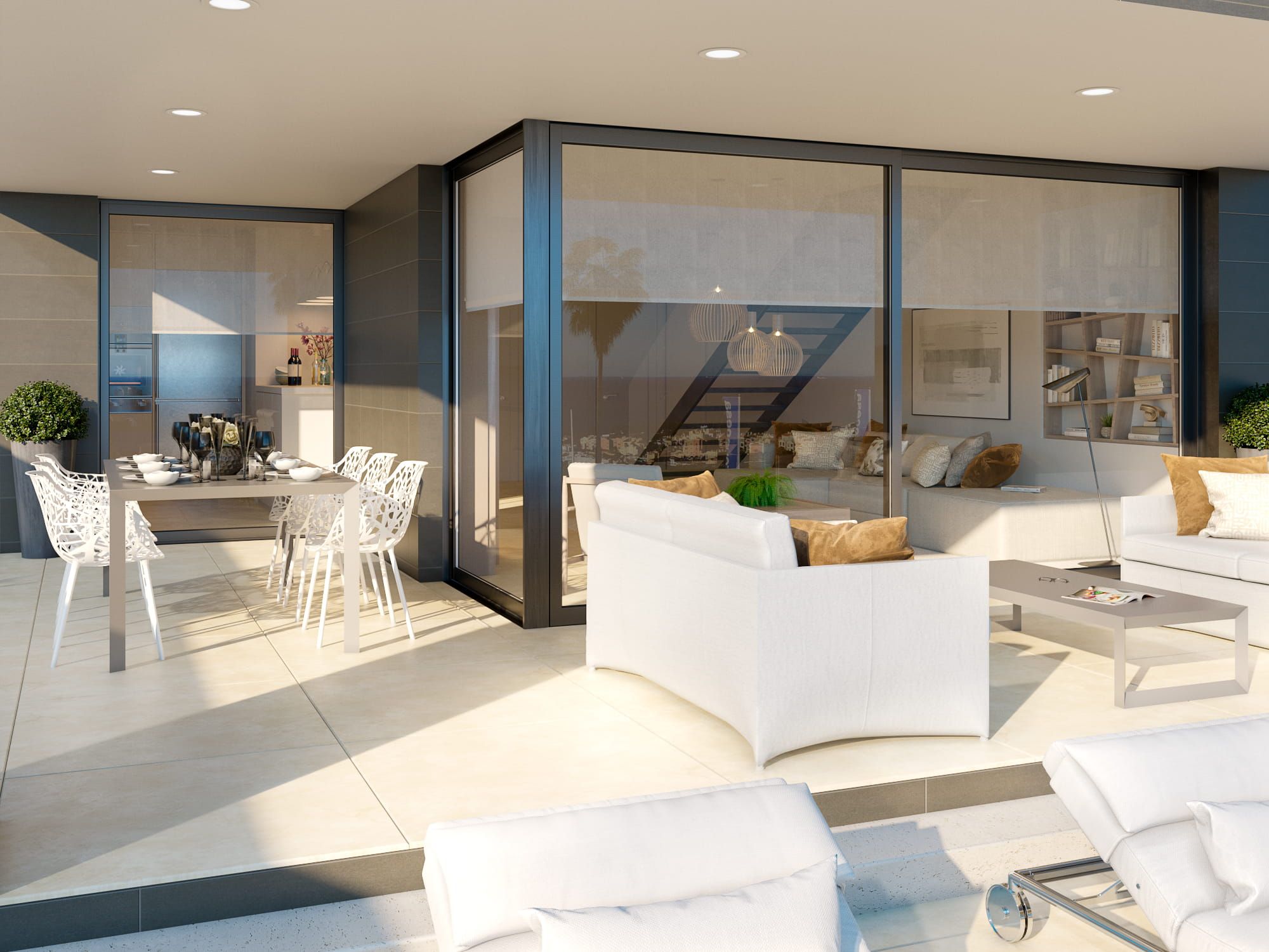 scandinavian terrace design