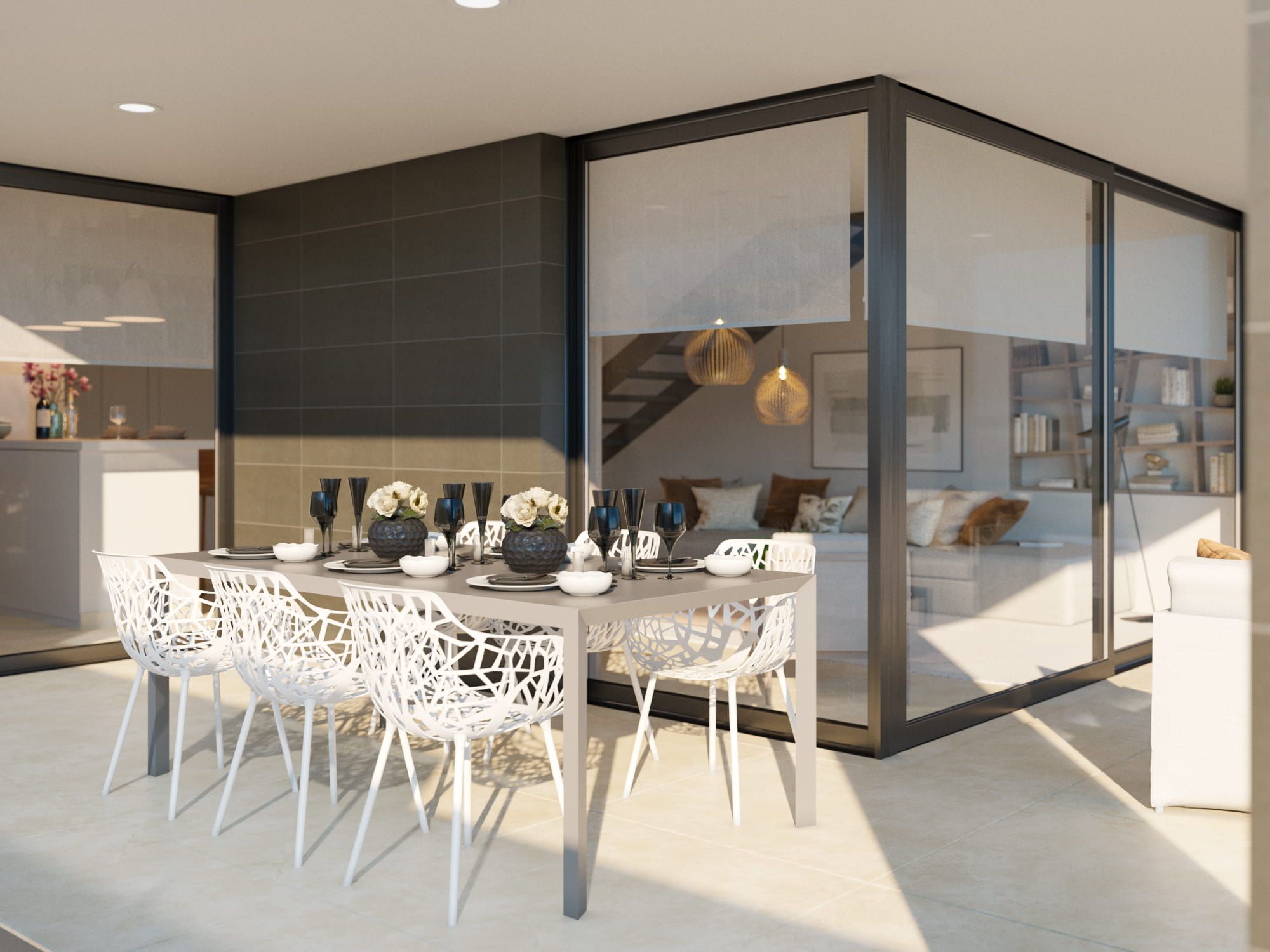scandinavian terrace