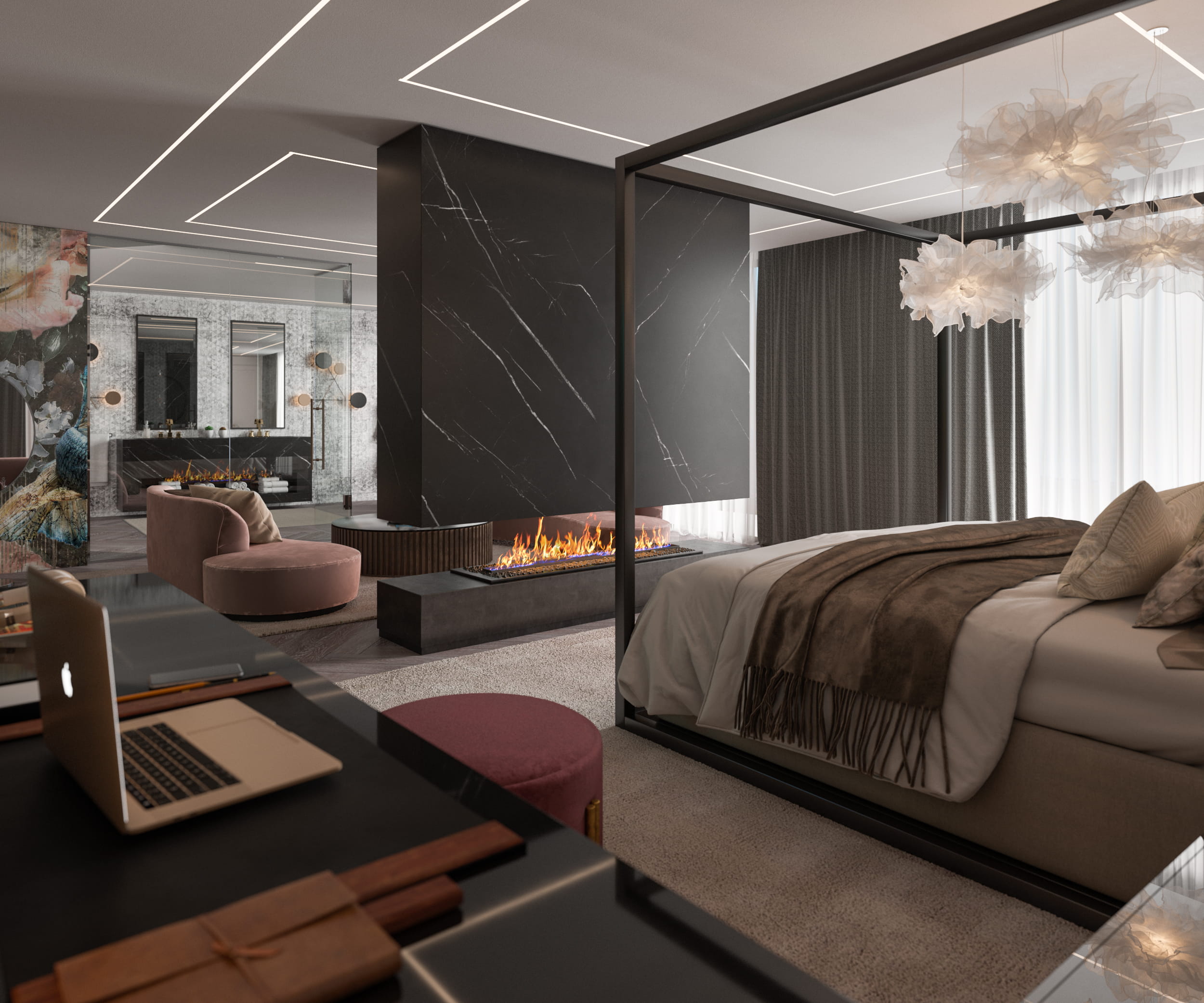 lux bedroom design