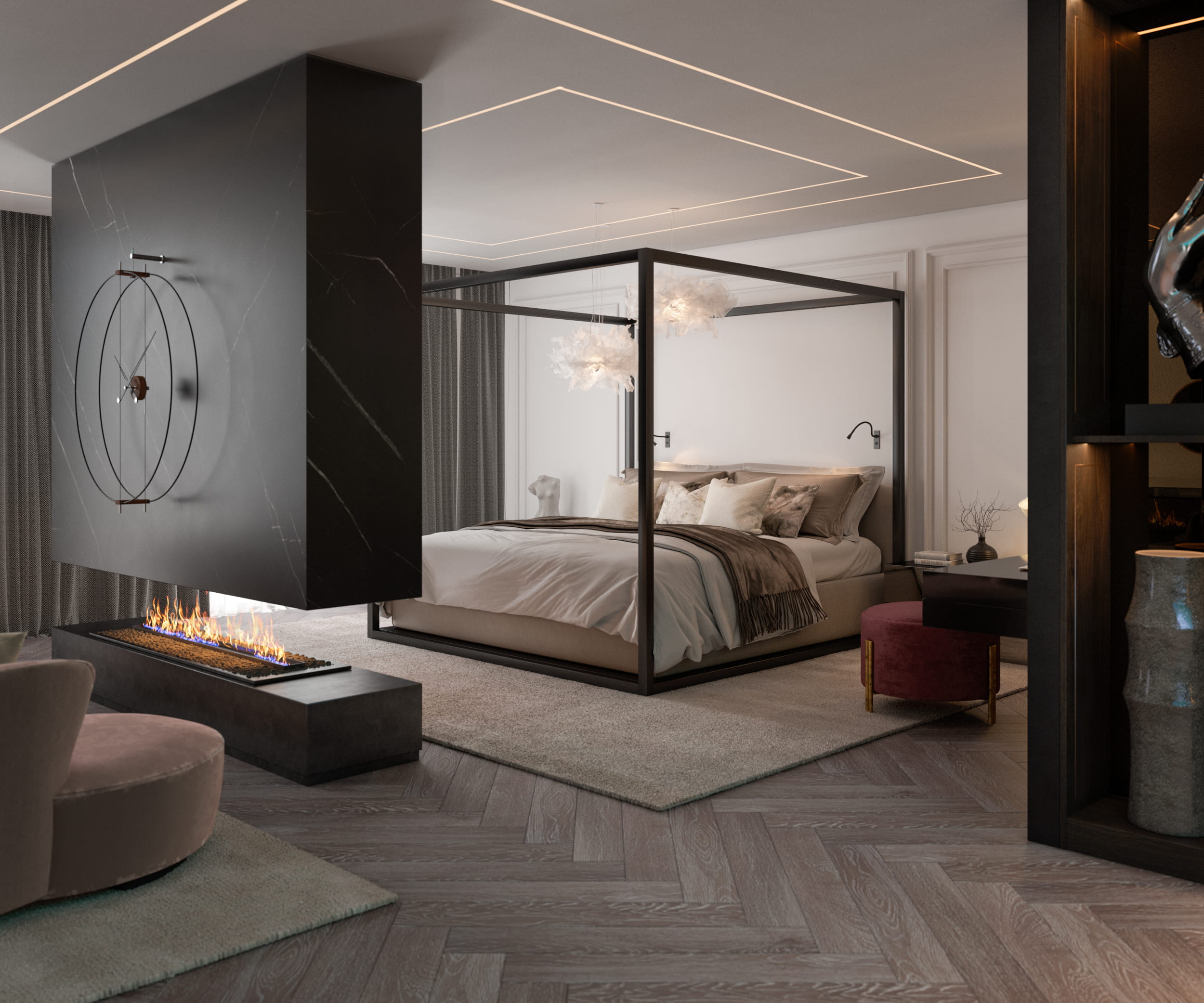 luxury bedroom design