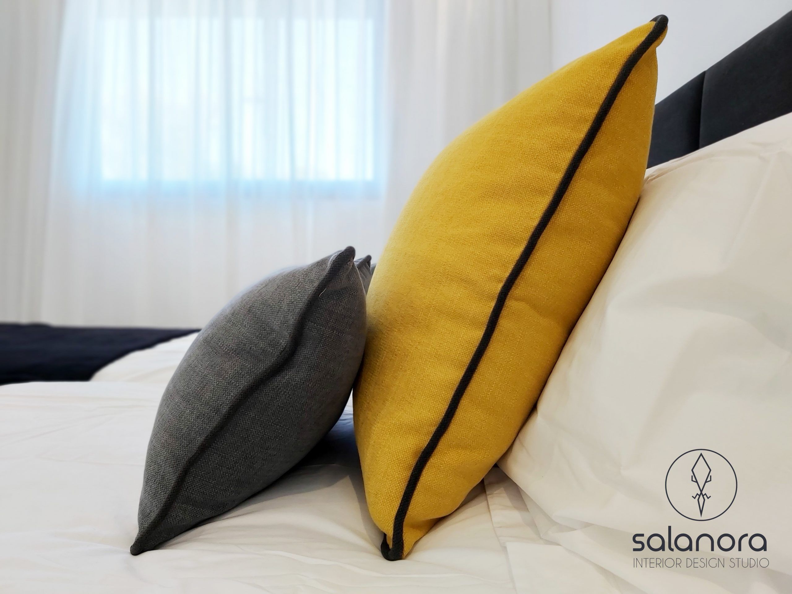 yellow cushion