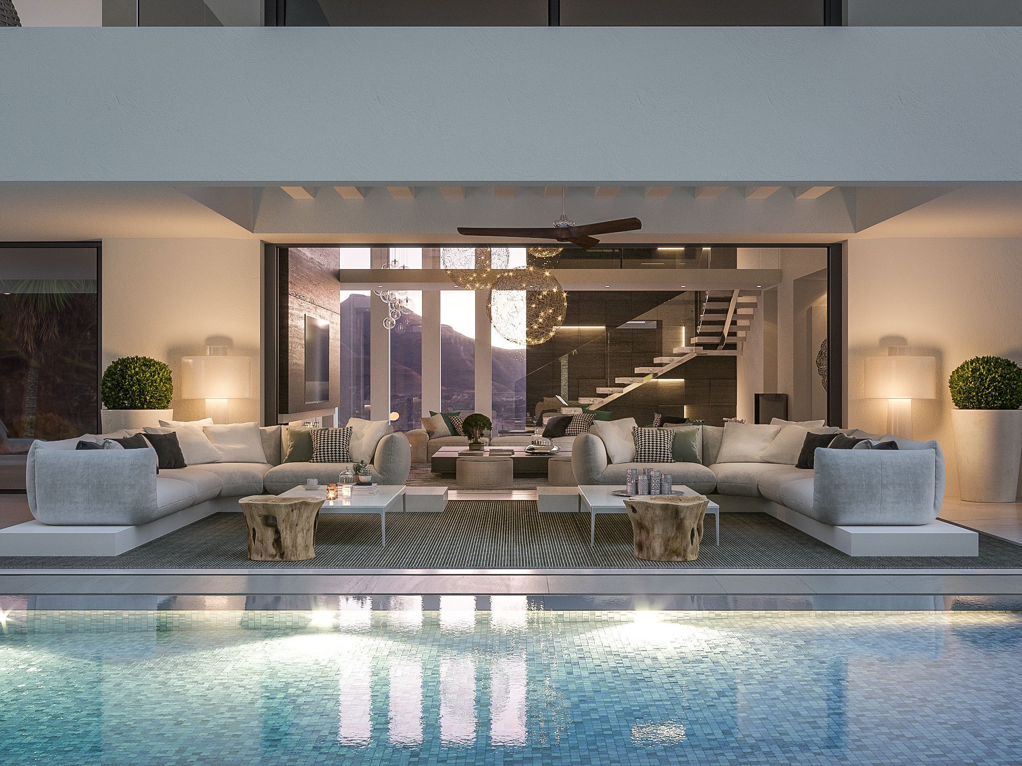 outdoor terrace design