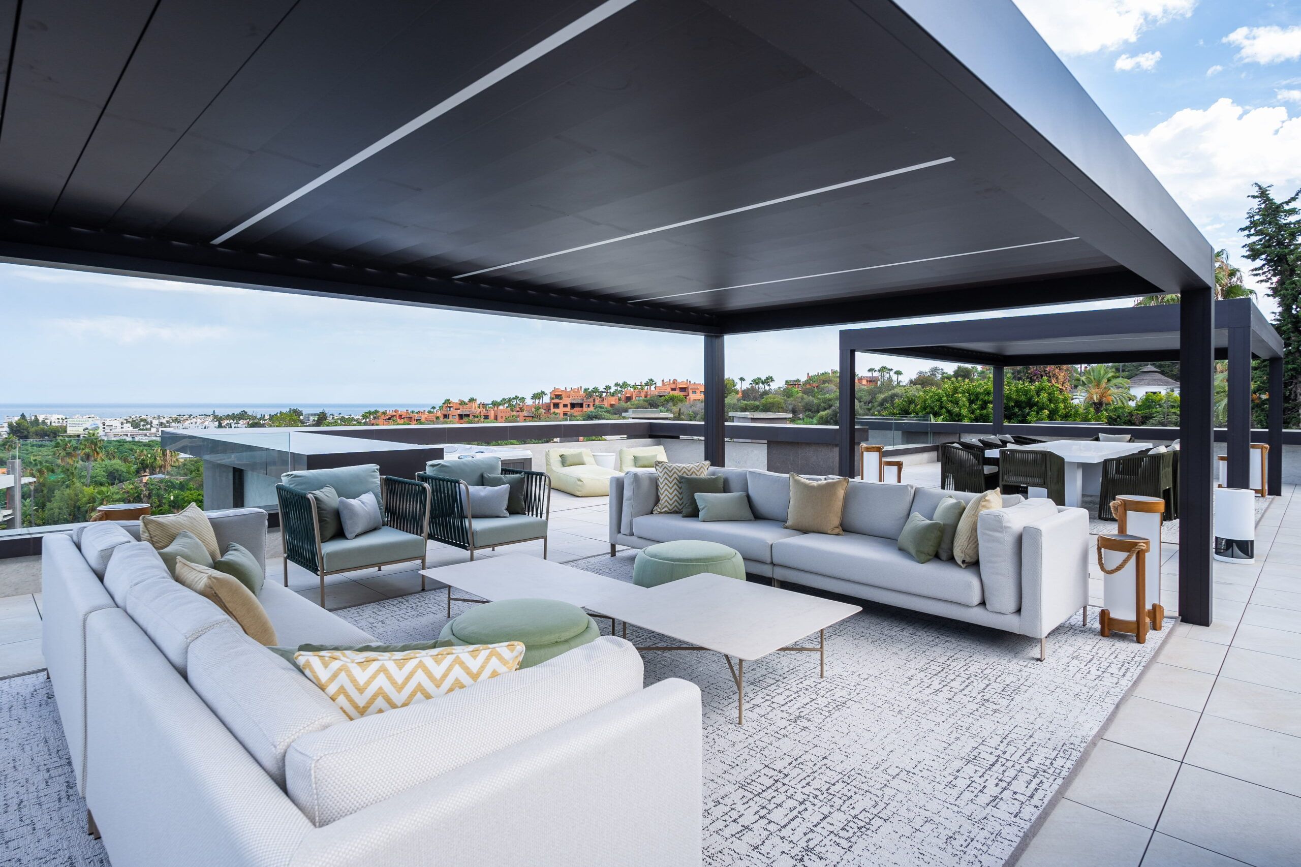outdoor lounge design