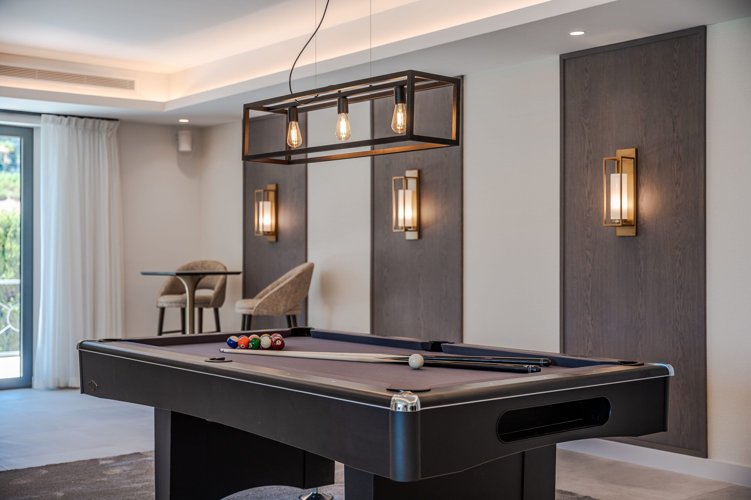 billiard room design