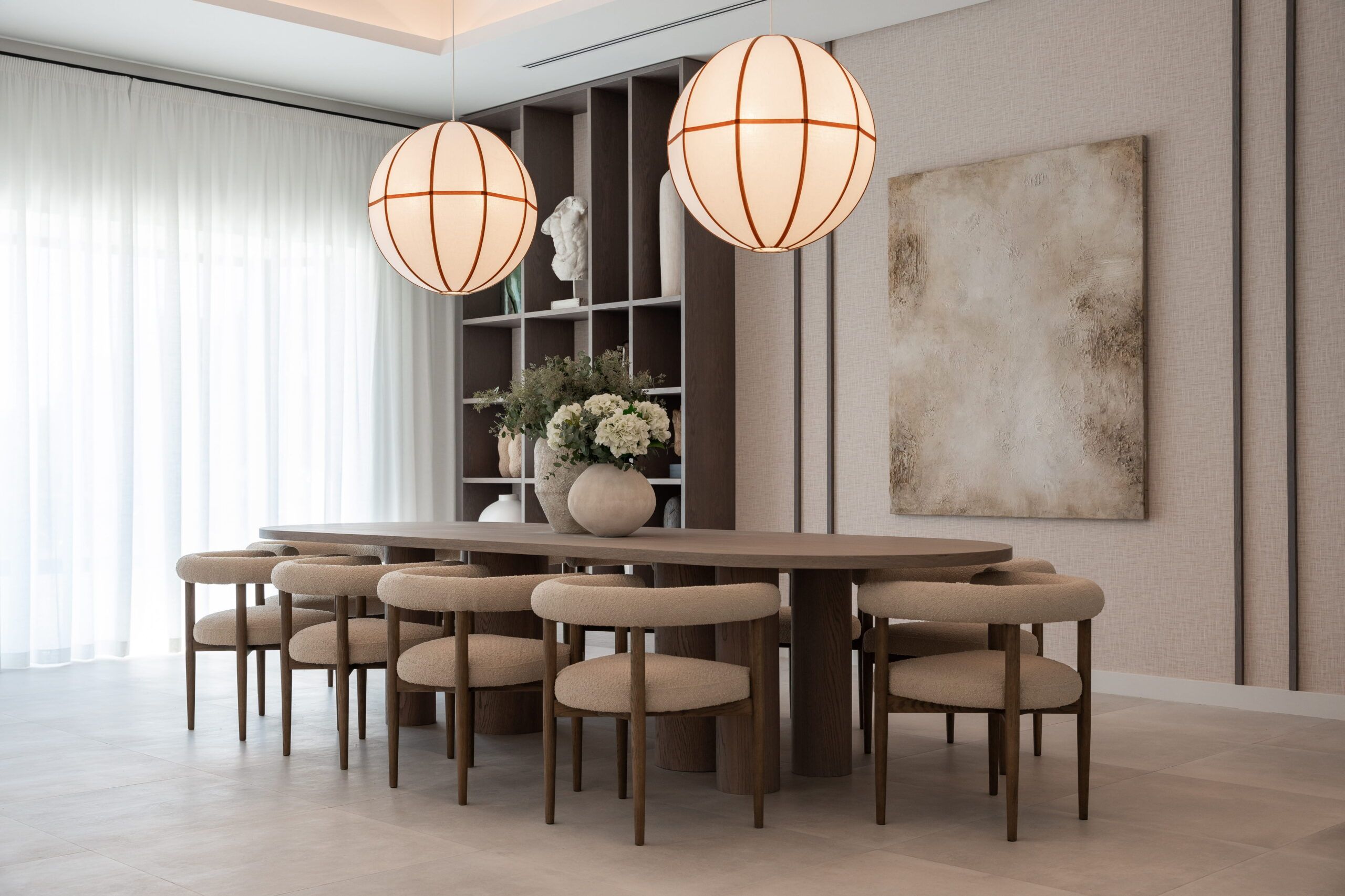 dining room villa marbella