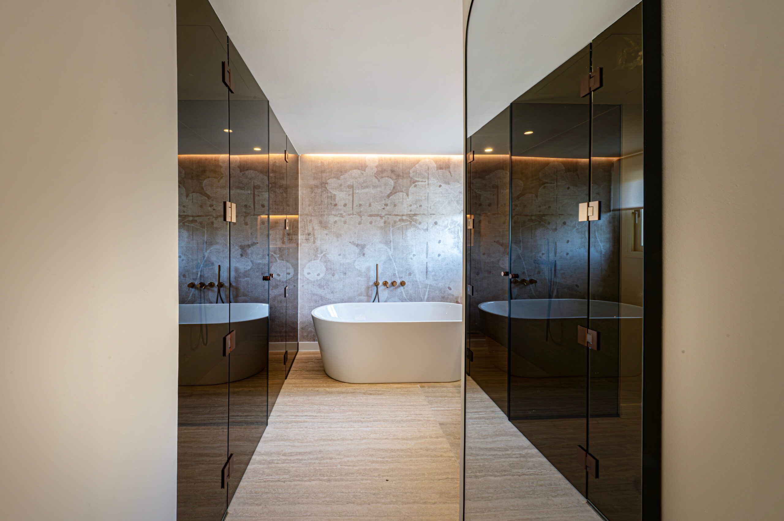 master bathroom wallpaper