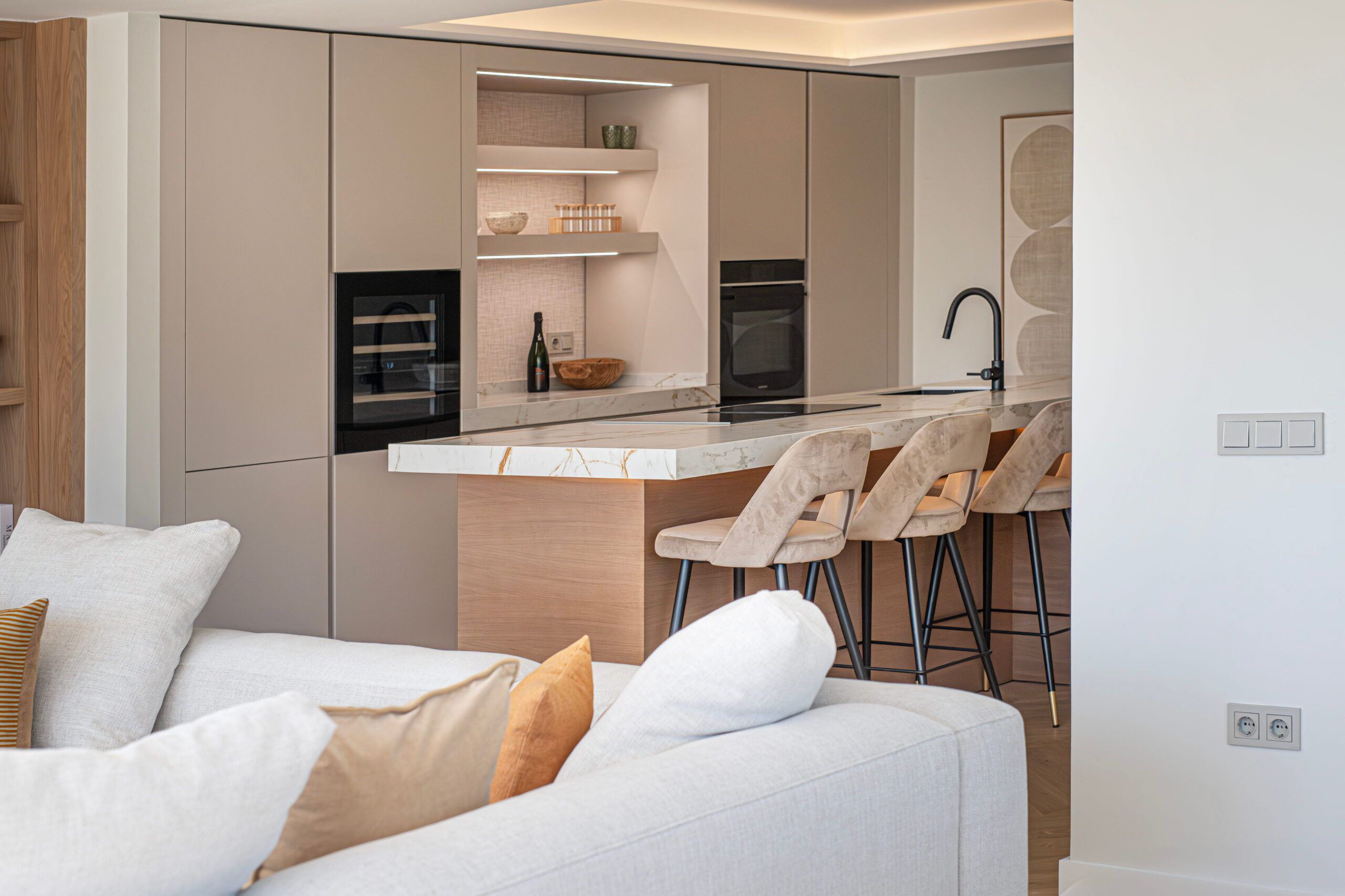 open living room