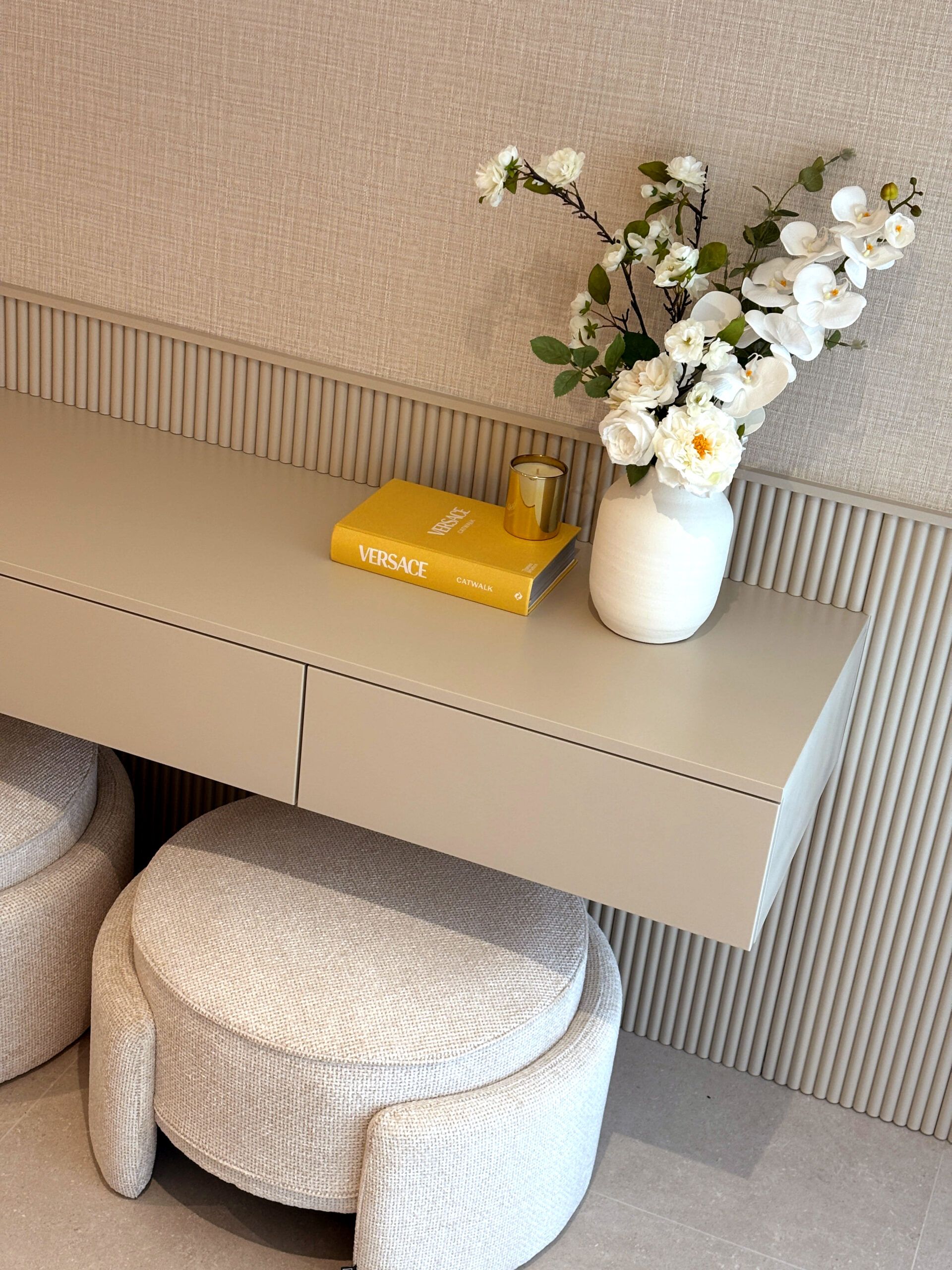 vanity desk design