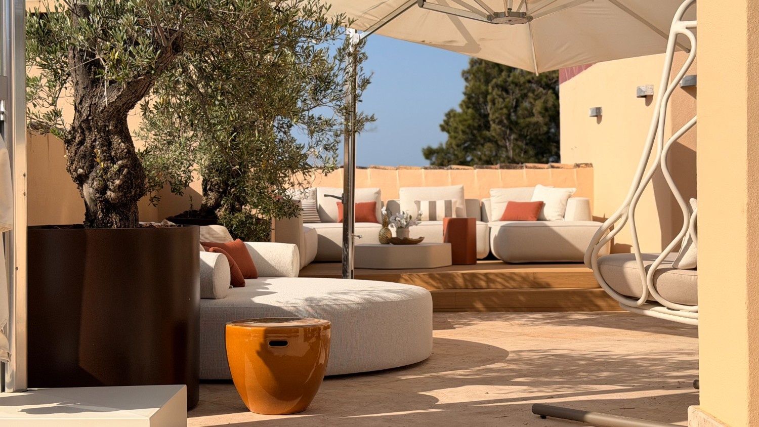 large terrace design